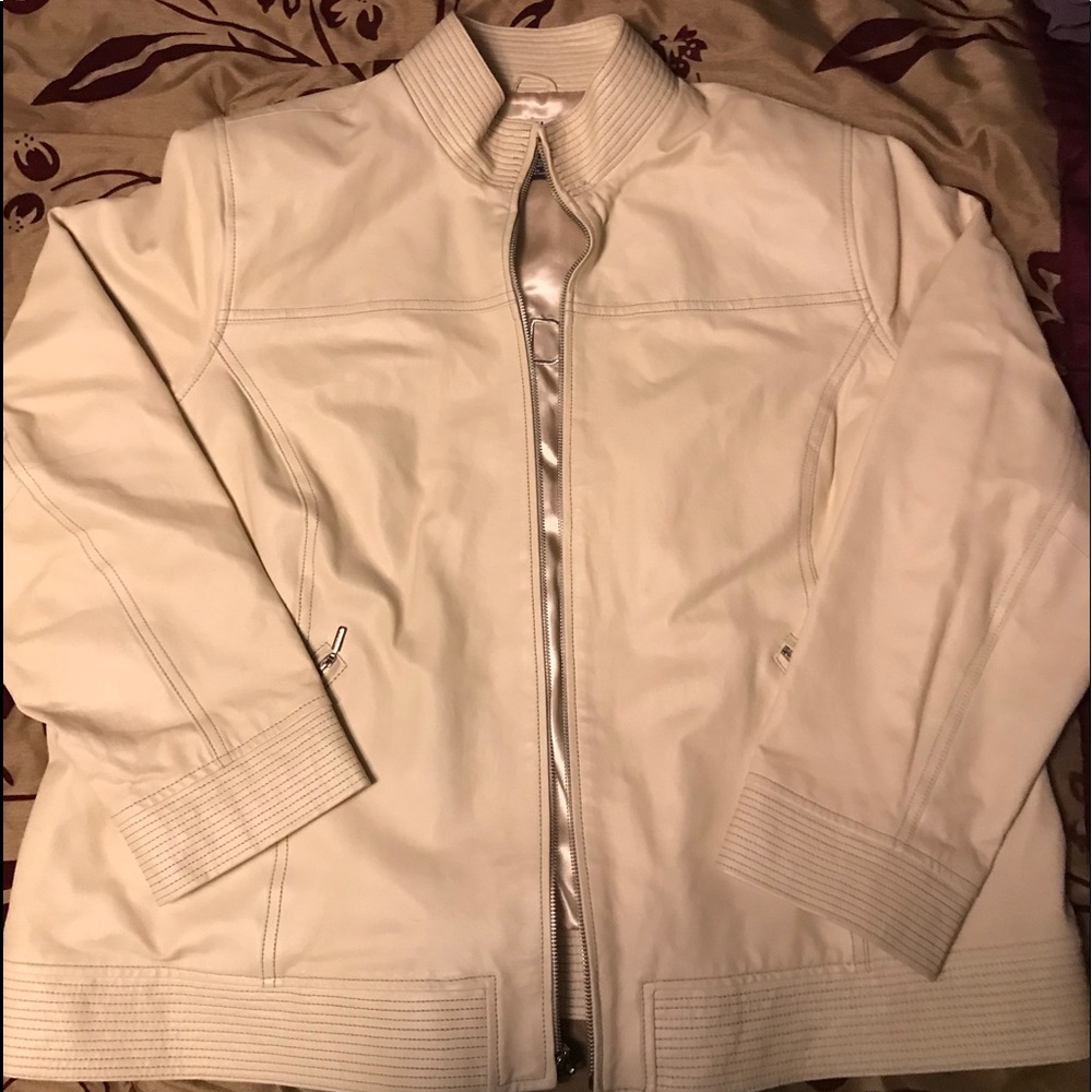 Leather jacket
